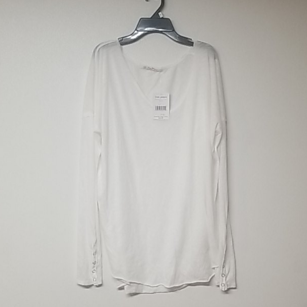 Free People We The Free White Shirt